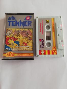 Jan Tenner Folge 18 Planet der Vogelmenschen 5-fach Silber geschraubt Weiß mit Silbernen Aufkleber 4.27718 CD Kiosk(Innencover beschrieben)
